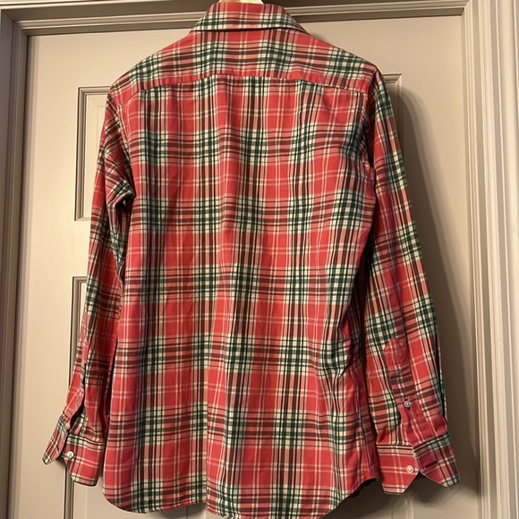 Tom James Medium Plaid button down shirt - Picture 2 of 3